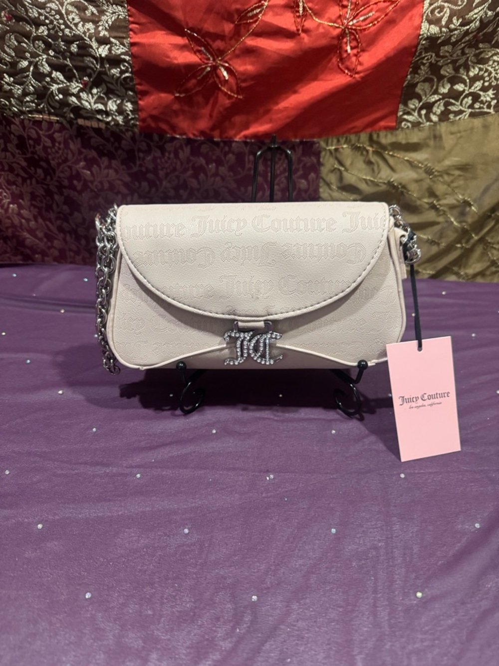 Juicy Couture Blush Chain crossbody Bag